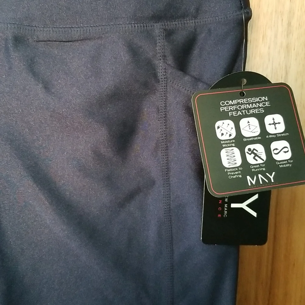 NWT Marc New York Athletic Leggings with pockets- Size M - Picture 5 of 9